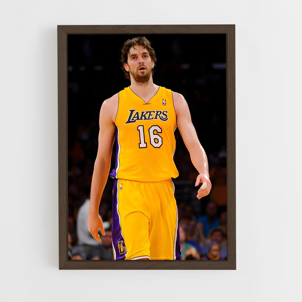 Poster Pau Power – affiche Basketball (vue 5)